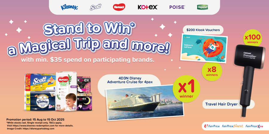 Kimberly-Clark X FairPrice Promotion 2025