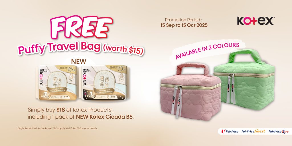 Kotex® Cicada B5 Sep Oct 2025