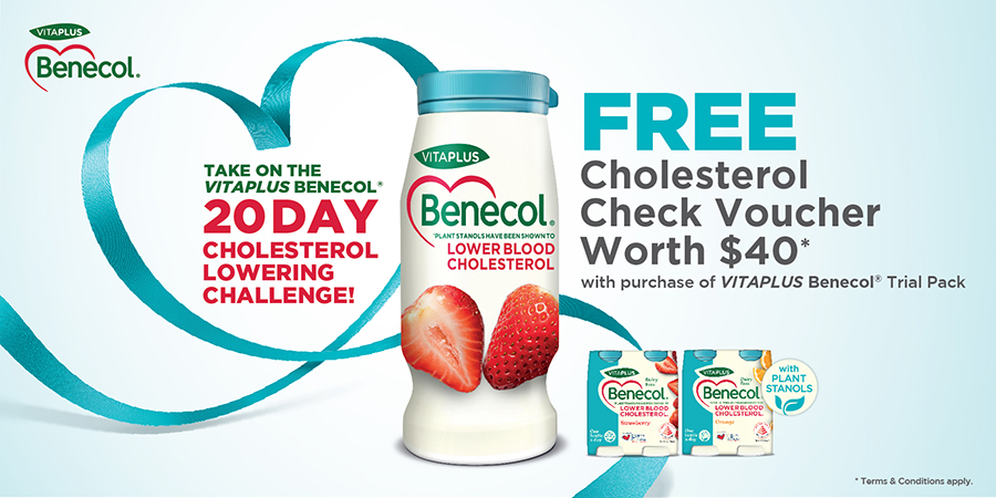Vitaplus Benecol® Cholesterol Check Redemption