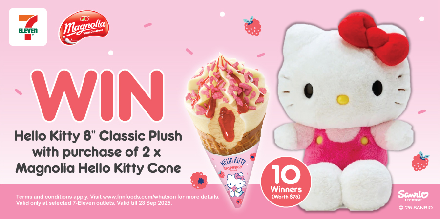 F&N Magnolia Hello Kitty 7E Lucky Draw 2025