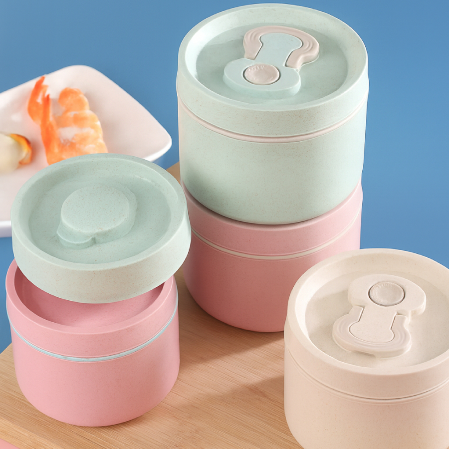 Wheat Straw Insulated Lunchbox-img